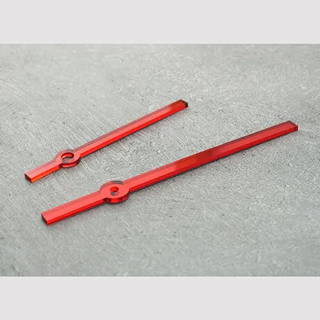 Wskazówki do zegara ściennego pałeczki czerwone lustro